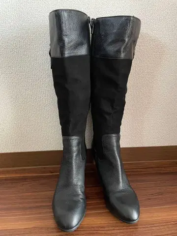 madras 마드라스 롱 부츠 천연 가죽 23.5cm