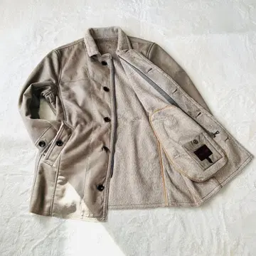 새상품급! 무스탕풍 보아 자켓 [ M ] 그레이지 히요쿠시타테 방한