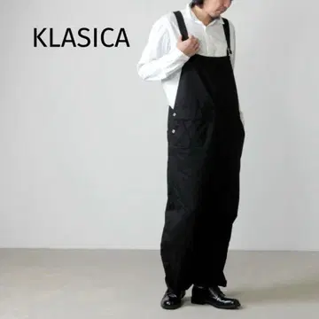 KLASICA MB 로우 크로치 오버롤 블랙 3
