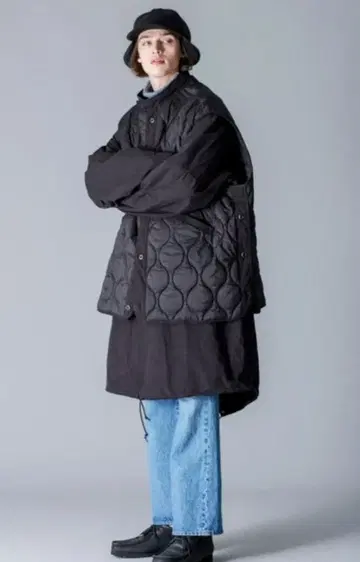 VICTIM 모즈 코트 베스트 세트 glamb 레어 셀 논네이티브