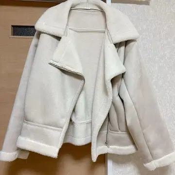 naturalcouture 내추럴 꾸뛰르 무스탕 라이더 자켓