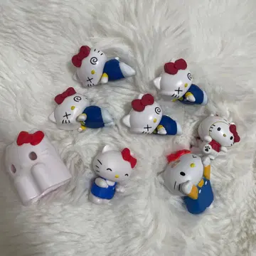 헬로키티 캡슐 토이 7체 세트