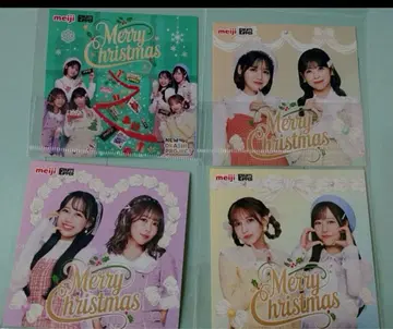 FRUITSZIPPER 오리지널 스티커 4장 meiji 메이지