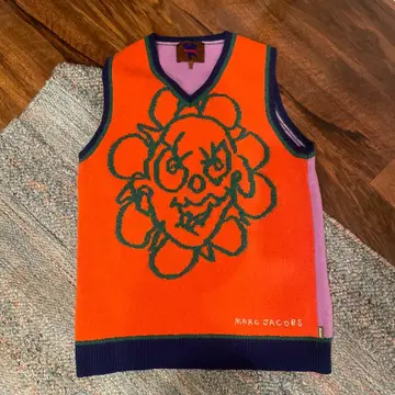 MARC JACOBS 니트 베스트 heaven 크레이지 데이지