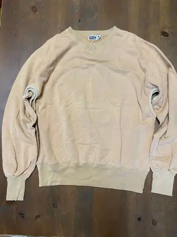 굿이나프 GODEH 2000 베이지 V넥 트레이닝복