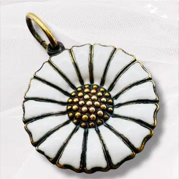 조지 젠슨 데이지 플라워 스몰 펜던트 탑