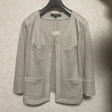 LAUTREAMONT 노카라 자켓 38 베이지