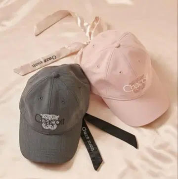 새상품 SNIDEL Chacott 캡 모자 핑크 베이지