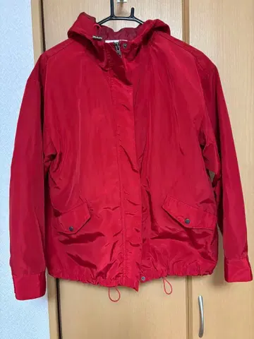 THE SHOP TK 빨간색 마운틴 파카