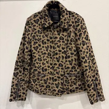 MAISON SCOTCH 레오파드 무늬 자켓