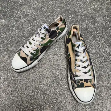 90s USA CONVERSE 올스타 83 카모 스니커즈 8H