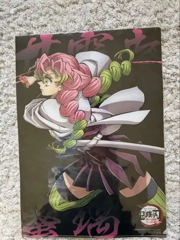 귀멸의 칼날 칸로지 미츠리 월드 투어 키 비주얼 런치 매트 케이스