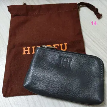 히로후 가죽 컴팩트 카드 케이스 키케이스