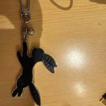 포켓몬 센터 천연 가죽 키링 블래키