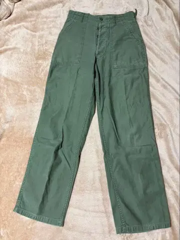 50s 60s 초기 US army 베이커 팬츠 사이드 조절기 부착