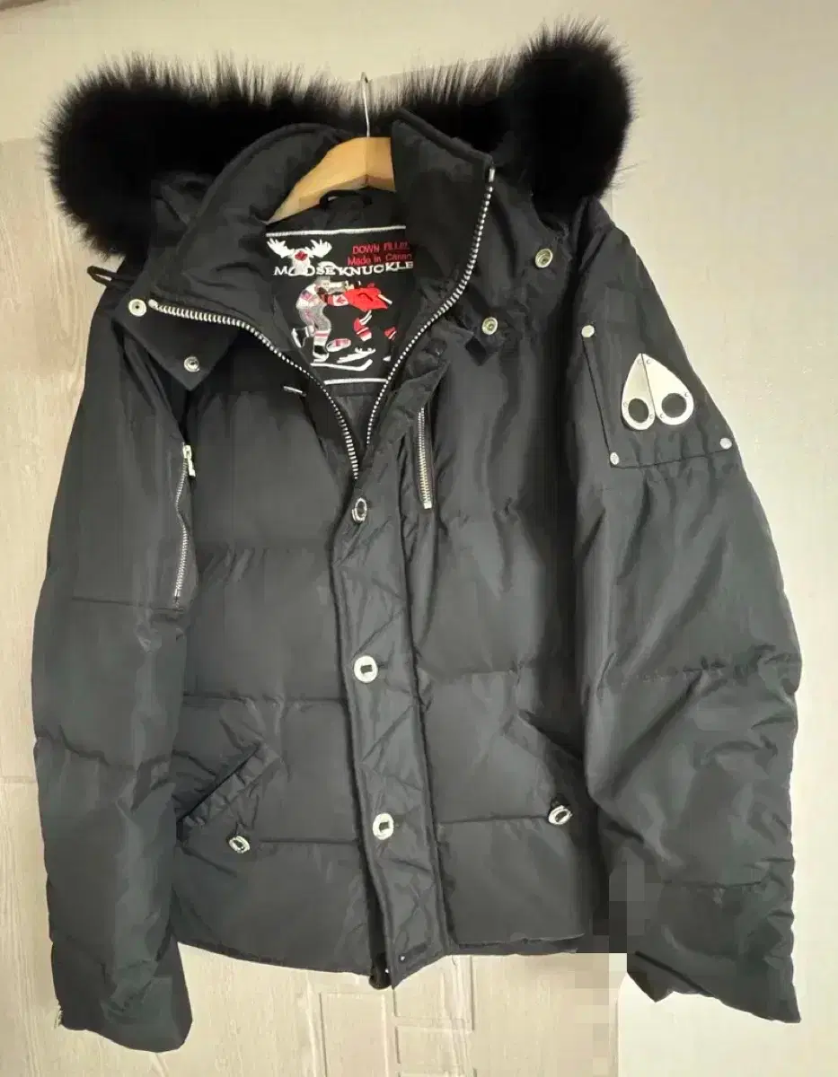 Moose Knuckles Three Quarter Black Padding L/G