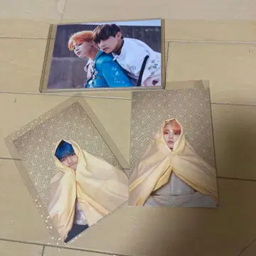 BTS 지민, 태현 쿼즈 엽서, 사진