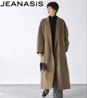JEANASIS 롱 코트 베이지