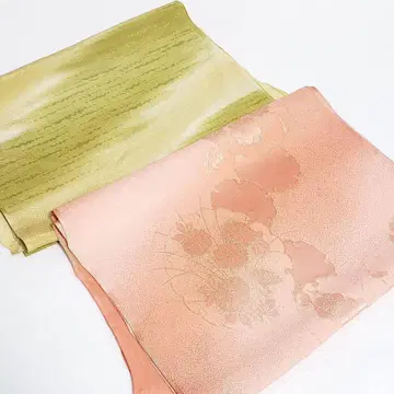 (0447) 오비 장식 천 2점 묶음 판매 기모노 일본 의류 잡화 인기