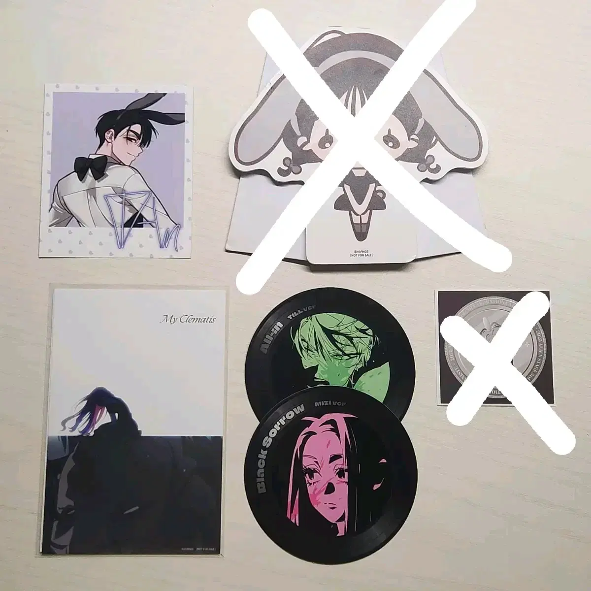 Quick sale) A-set Vahn-set Ivan Til Mi-ji Sua