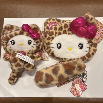 헬로키티 갸루 고양이 마스코트 파우치 스트랩