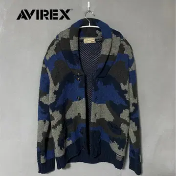 AVIREX 아비렉스 카우친 밀리터리 카모플라주