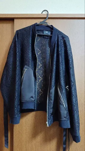 HARE 플라워 레이스 블루종