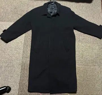 HARE 블랙 체스터 코트 M 사이즈