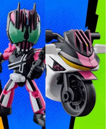 미조립 Blokees 가면라이더 디케이드 격정태 & 머신 디케이더