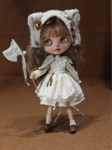 네오 브라이스 아이시 인형 화이트 드레스 5종 세트