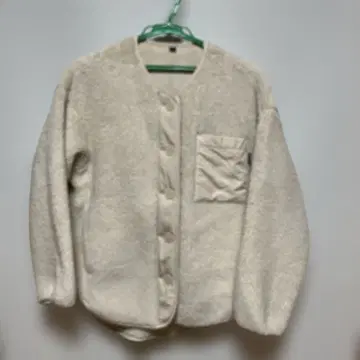 유니클로 마리메꼬 플리스 자켓 보아 자켓 플리스 가디건