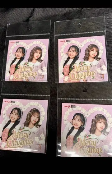 FRUITS ZIPPER 스티커 메이지 마츠모토 카렌 나카가와 루나 4장