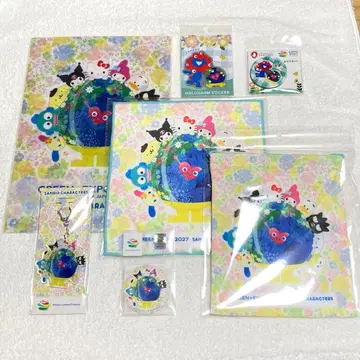 미야쿠미야쿠 뚱크뚱크 산리오 캐릭터즈 콜라보 굿즈 7세트