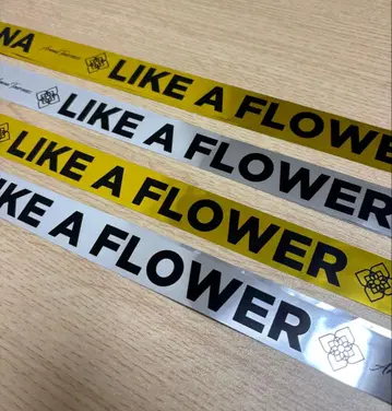 LANA 아레나 투어 LIKE A FLOWER 은색 테이프 4개