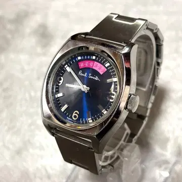 폴스미스 PAUL SMITH 손목시계 워치 쿼츠 파랑 다이얼