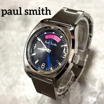 폴스미스 PAUL SMITH 손목시계 워치 쿼츠 파랑 다이얼