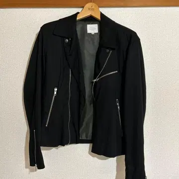 VICTIM&CO. 더블 라이더 자켓 M 블랙