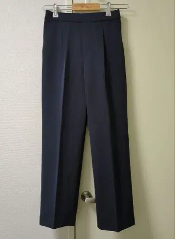 [ 택 포함 미사용 ] 글로벌 워크 스트레이트 팬츠 네이비 XS