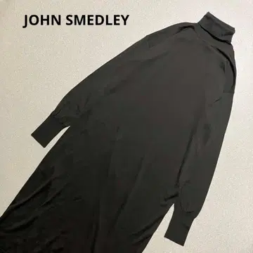 존스메들리 터틀넥 니트 원피스 현행 택 얇은 소재