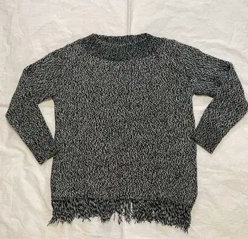 B ability 프린지 니트 긴팔 BOSCH 사이즈 38