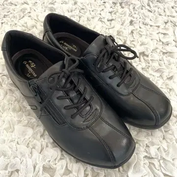 MOONSTAR 블랙 스니커즈 24.5cm