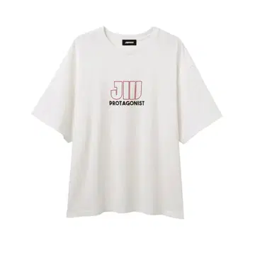 JIMWAG / 짐와그 Basic 프린트 티 빅T