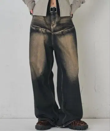 [ WHO'S WHO gallery ] UNISEX 와이드 데님 S