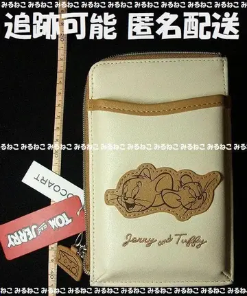 새상품 톰과 제리 스마트폰 숄더 파우치 BE 제리와 타피