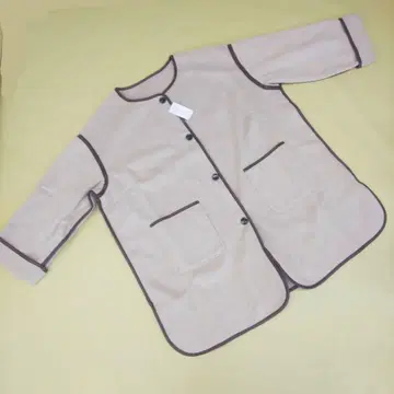 SMILE LAND 파이핑 코트 자켓 빅 사이즈 미사용품