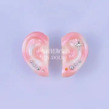 브라이스 아이시돌 귀 부품 별 모양 참 포함