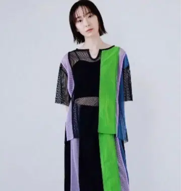 HCAE 에이치씨에이이 메쉬 반팔 상의