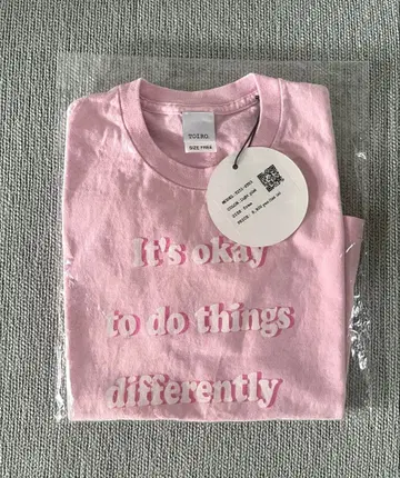 [ 미사용 새상품 미개봉 ] TOIRO. T셔츠 현행 모델