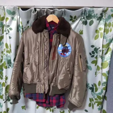 리얼 맥코이 B15b 플라이트 자켓 올리브색