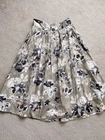 새상품급 NANO universe 나노 유니버스 플레어 스커트